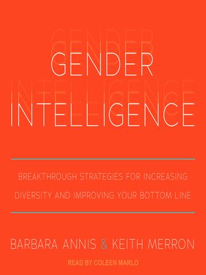 cover image of Gender Intelligence